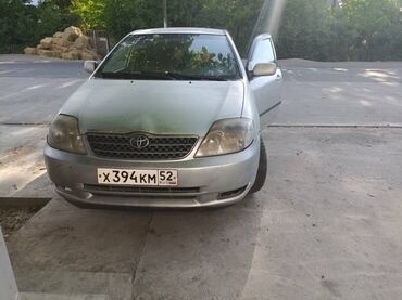 россия авто: Toyota Corolla: 2002 г., 1.4 л, Механика, Бензин, Седан