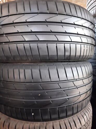 Шины: Шины 225 / 50 / R 17, Лето, Б/у, Пара, Корея, Hankook