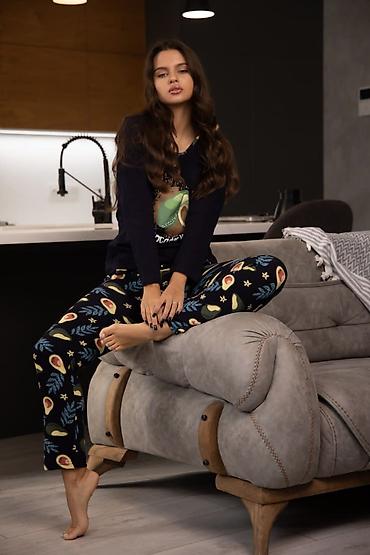 Пижамы: Женская пижама 100%хлопок Размер : л -3 хл (44-54) Цена:1100 сом ✅ — 22