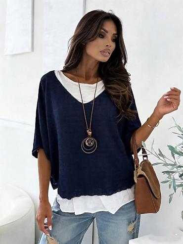 Ostalo: Bluzica + ogrlica = 2500 dinara🌼🌀🌀 — 4