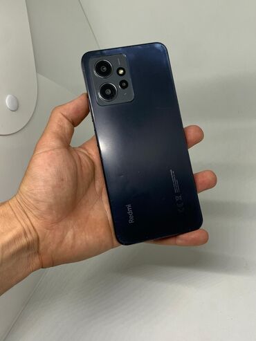 бу телефон редми: Redmi, Redmi Note 12, Б/у, 128 ГБ, цвет - Черный, 2 SIM