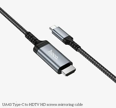 hdmi micro usb: HOCO UA43 — адаптер‑кабель USB Type‑C → HDMI для вывода изображения и — 2