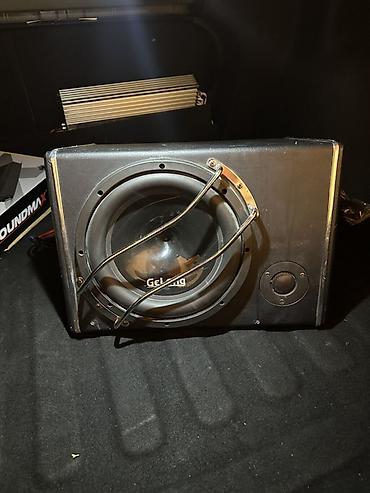 kondisioner kreditle: 3 ayın bassavikidir Avtomobil üçün aktiv subwoofer – Gelong 12V — 3