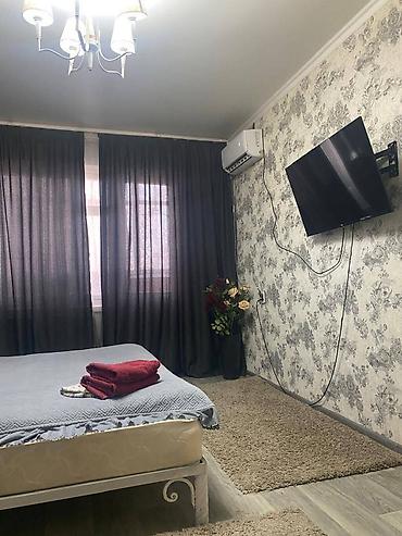 2100: 1 комната, Дордой Плаза ТРЦ, Кондиционер, Парковка, Постельное белье — 8