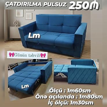 Divanlar: Amerikanka divan Yeni və sifarişlə💥 Qiymət : 250₼ Ölçü : 1m60sm Önə — 1