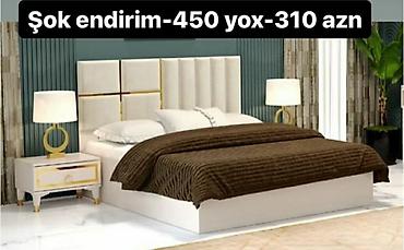 Çarpayılar: Yeni, İkinəfərlik çarpayı, Bazalı, Matras ilə, Siyirməsiz, Azərbaycan — 22