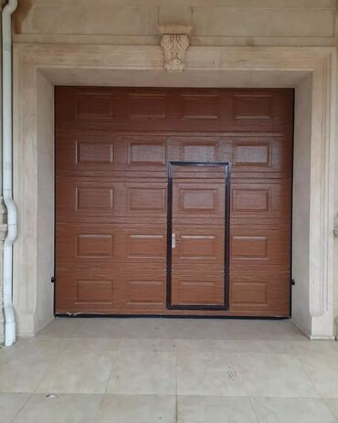 Həyət darvazaları: 🚪 Seksional Panel Qapılar👏🏻 ✅Brend Doors – Avtomatik Qapılar ilə — 9