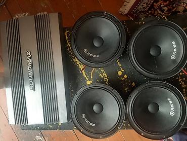 wi və sa: Avtomobil audio sistemi dəsti - Gücləndirici: Soundmax — 1