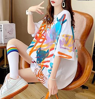 nike tech flecce: Футболка, Оверсайз, Хлопок, Новый, Стандарт — 6