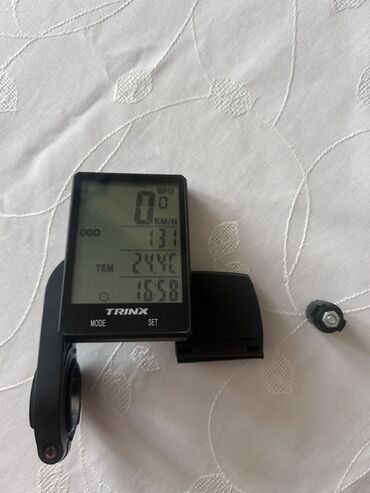 meiredi bike: Trinx velosiped kompüteri. Sürət, məsafə, temperatur və vaxt kimi əsas