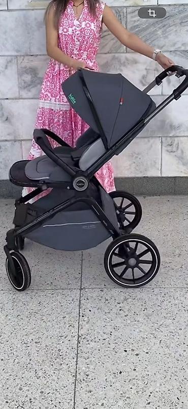 kidilo: Детская коляска 3 в 1 Kidillo (люлька + прогулочный блок + автолюлька) — 2