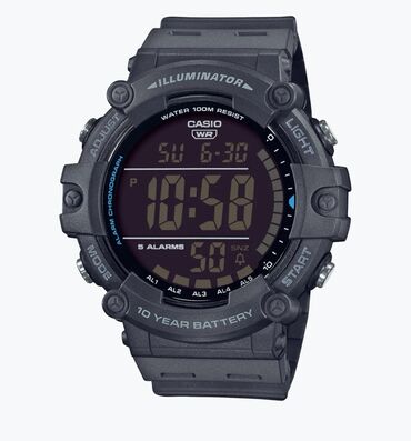 скупка смарт часов: Классические часы часы, Casio, Пластик, Водонепроницаемые, Унисекс, Новый