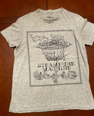 Köynəklər: Kişi geyim dəsti – 4 ədəd köynək/fişört - T-shirt 1: Koton Casual — 4