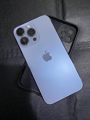 note 13 pro plus: IPhone 13 Pro, Б/у, 256 ГБ, Sierra Blue, Чехол, 85 % — 1
