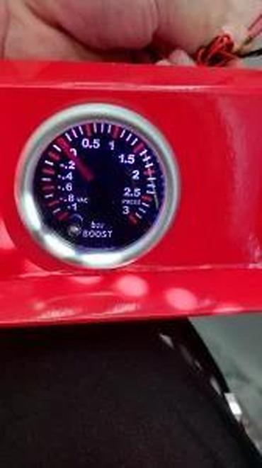 Auto delovi, gume i tjuning: Led satic pritisak turbine boost 3 bara - 7 boja. SAtic boost sa led — 9