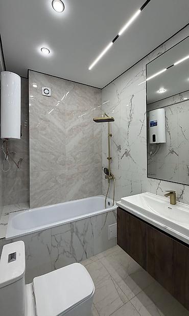 Продажа квартир: 2 комнаты, 77 м², Асанбай мкр Элитка, 10 этаж, Евроремонт — 12