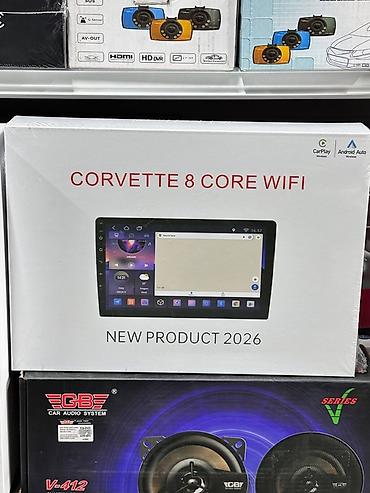 Автомагнитола / мультимедийная система Corvette 8 Core WiFi. Модель с
