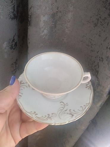 Qab-qacaq və mətbəx ləvazimatları: Çay dəsti, rəng - Ağ, Farfor, 4 nəfərlik, Polşa — 4
