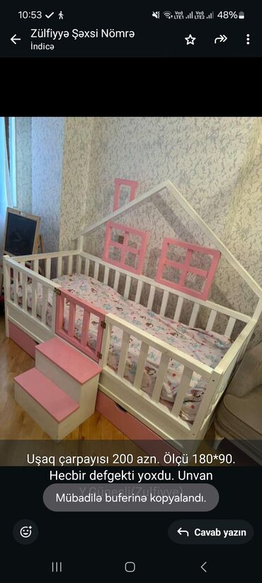 кровать односпальная купить: Qız üçün, İşlənmiş, Çarpayı, Matras ilə