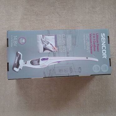 Štapni usisivači: Nov Sencor Svc 7814Vt bežični štapni usisivač 2 U 1 Nov neraspakovan — 3