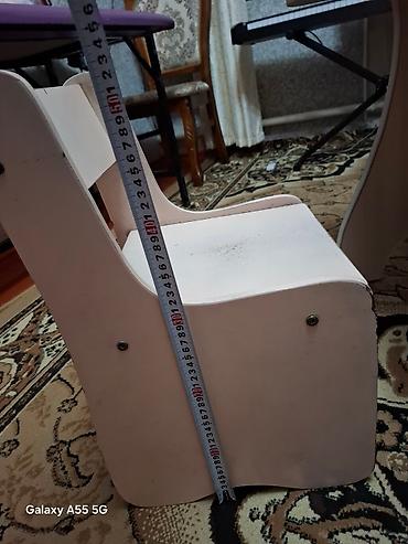 Детские столы: Стол парта для ребенка со стульчиком детский для выполнения домашнего — 4