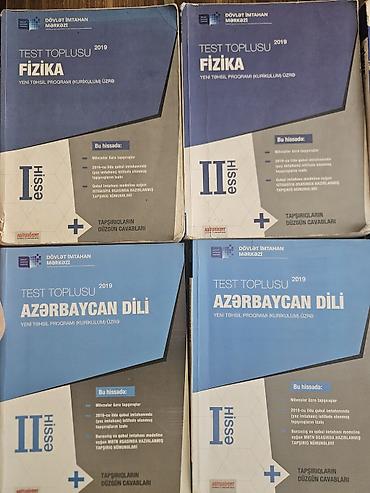 Tədris ədəbiyyatı: DİM 2019-2020 və beynəlxalq nəşriyyatların hazırladığı dərslik və test — 2