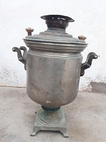 10 litrlik 2 ədəd medallı, Antik Bataşev samovarı satıram. Öz — 6