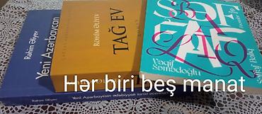Книги и журналы: Satılır: Azərbaycan və dünya ədəbiyyatından müxtəlif kitablar — 2