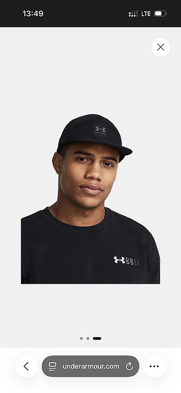 under: Головные уборы, Under Armour, Новый, цвет - Черный, Самовывоз, Платная доставка — 1