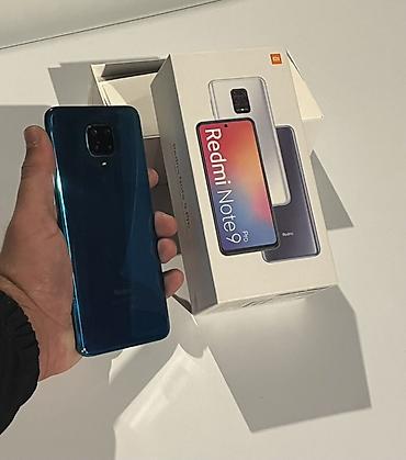 note 8 pro plata: Redmi Note 9 Pro, 64 GB, rəng - Göy, Barmaq izi, İki sim kartlı, Face ID — 1