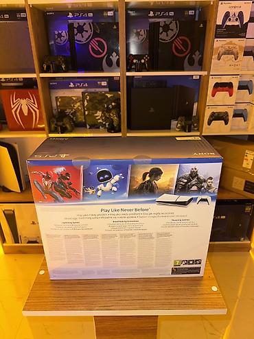 sony dvd: 🎮 PlayStation 5 Slim (Yeni) Yeni, qutusu açılmamış PlayStation 5 Slim — 5