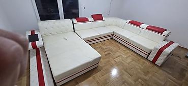Ugaone garniture: Ugaona garnitura u obliku slova U – moderna, prostrana i funkcionalna — 2
