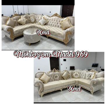 Divan və kreslo dəstləri: Yeni, Künc divan, Pufik, Bazasız, Açılmayan