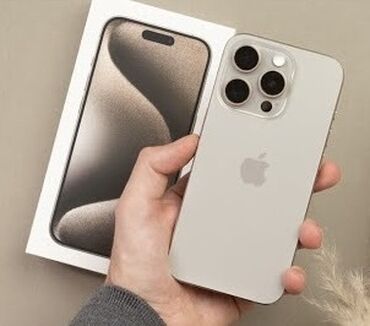 original store: IPhone 15 Pro Max, Б/у, 256 ГБ, Natural Titanium, Кабель, Коробка, 91 %
