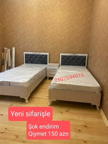 стол стеллаж: Yeni, Təknəfərlik çarpayı, Bazasız, Matras ilə, Siyirməsiz, Azərbaycan