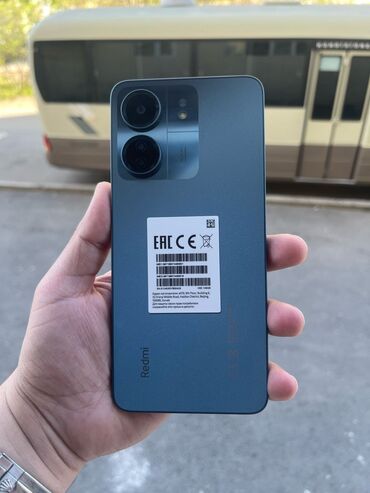 Xiaomi: Xiaomi Redmi 13C, 128 GB, rəng - Göy, 
 Barmaq izi, Face ID