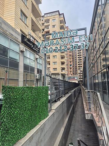 kıraye evler: Maidə mərasim evi 750Kvadrat,500 nəfər adam tutan 4 zal.bütün — 2