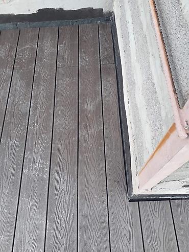 Другие строительные материалы: Террасное покрытие из ДПК (деревокомпозит) с монтажом на регулируемые — 4