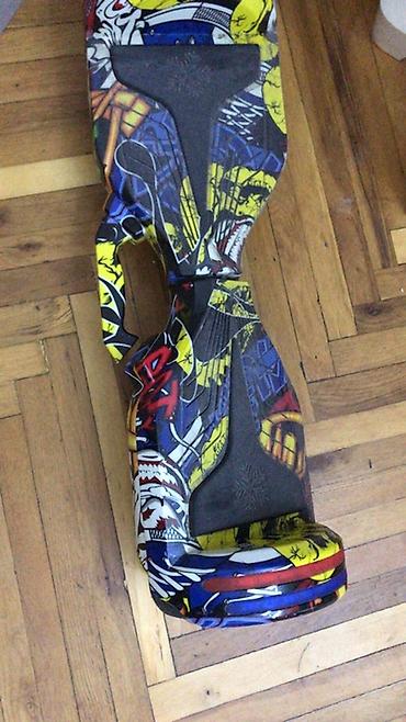 Rəngarəng “graffiti” dizaynlı iki təkərli hoverboard (self-balance