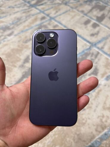 взять в аренду швейную машинку: IPhone 14 Pro, Колдонулган, 128 ГБ, Deep Purple, Каптама, 85 %