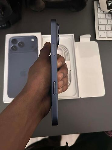 Apple iPhone: IPhone 17 Pro Max, Новый, 1 ТБ, Синий, Коробка, 100 % — 2