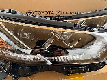 Передние фары на Toyota highlander