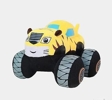 jednorog: Stripes pliš igračka 🐯 Stripes iz „Blaze and the Monster Machines“ — 1