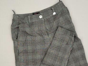 Trousers: Material trousers for women, size S (EU 36)