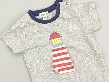 kurtka koszulowa dla dziewczynki: T-shirt, 9-12 months, condition - Good