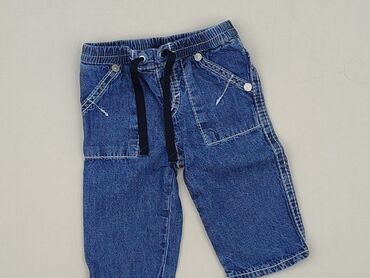 kurtka jeansowa dla dziewczynki zara: Denim pants, 1-3 months, condition - Perfect
