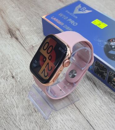 topdan aksesuar satışı: Smart watch BranDCode⌚ W10 PRO 🔹️Water Proof💧 🔹️Wireless Charging 🧲