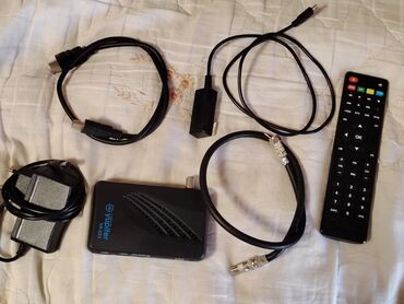 TV tünerlər və resiverlər: Yupiter peyk antenası dəsti, daxilində qəbuledici, pult və bütün