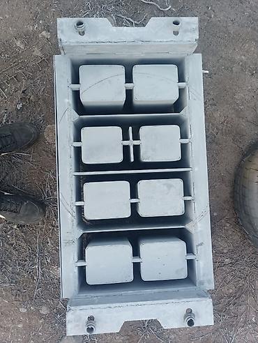 Матрицы для стройматериалов: Матрицы, прессформы для пескоблока в большом объеме, широкий — 15