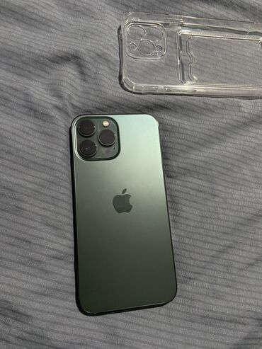подставка для ноутбука трансформер: IPhone 13 Pro Max, Колдонулган, 256 ГБ, Alpine Green, Каптама, 85 %